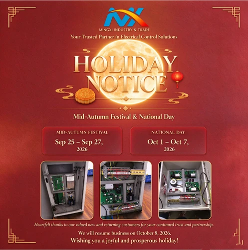 Holiday Notice — Mid-Autumn Festival & National Day 2026
